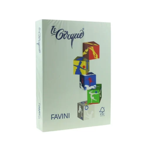 HARTIE COLORATA 80G/MP A4 102 VERDE PAL FAVINI