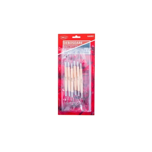 ACCESORII MODELAJ-DEBOSOARE SET 6 DACO AA002