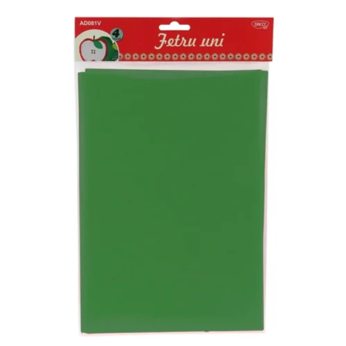 ACCESORII CRAFT - AD081V FETRU UNI SET 4 VERDE ACCESORII CRAFT - AD081V FETRU UNI SET 4 VERDE