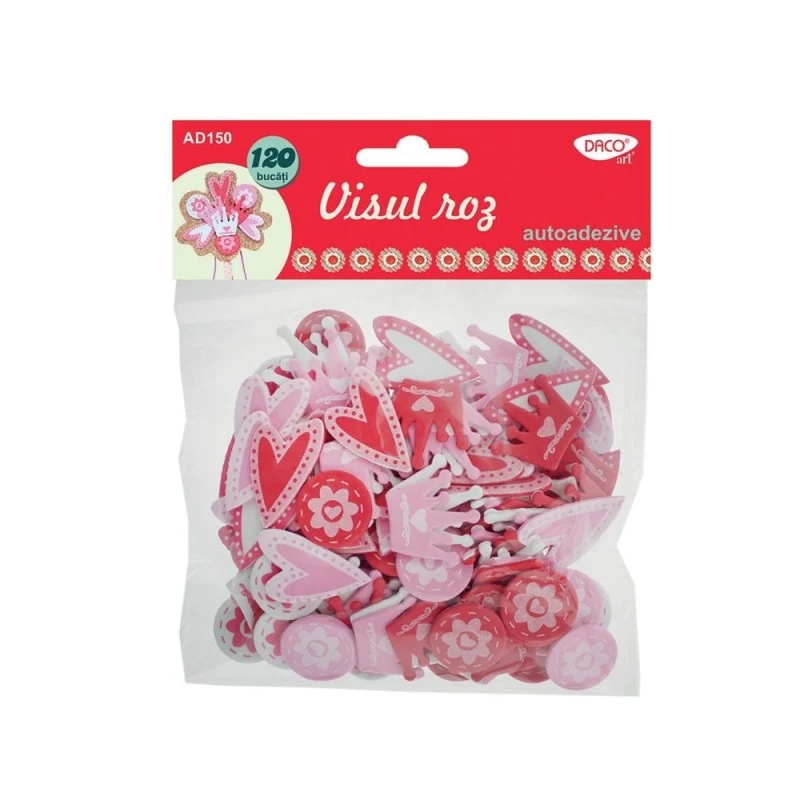 ACCESORII CRAFT - AD150 VISUL ROZ SPUMA AA DACO ACCESORII CRAFT - AD150 VISUL ROZ SPUMA AA DACO
