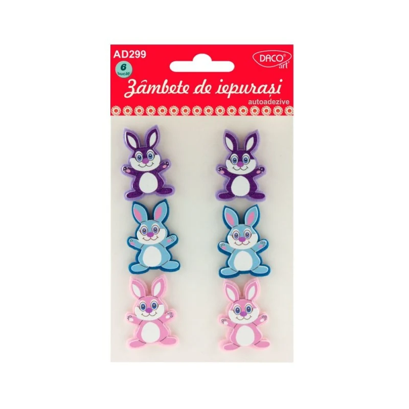 ACCESORII CRAFT - AD299 ZAMBETE DE IEPURASI DACO