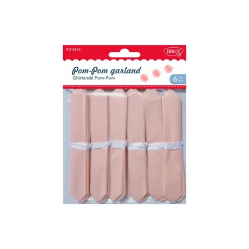 ACCESORII CRAFT - AD354 GHIRLANDA POM DACO ACCESORII CRAFT - AD354 GHIRLANDA POM DACO
