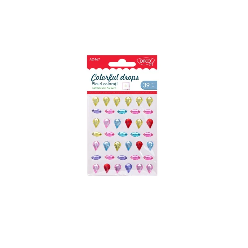ACCESORII CRAFT - AD467 PICURI COLORATI DACO