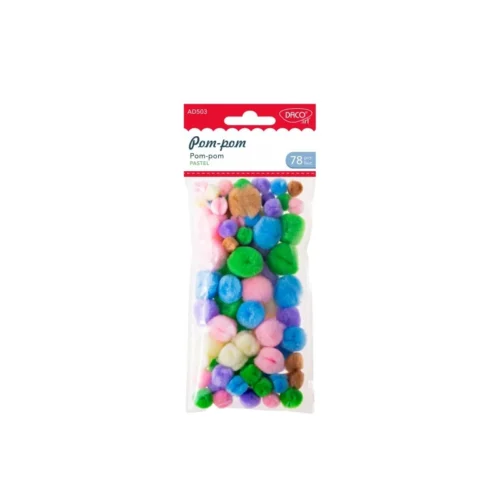 ACCESORII CRAFT - AD503 POM POM PASTELDACO