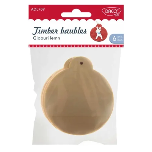 ACCESORII CRAFT - AD709 GLOBURI DE LEMN DACO ACCESORII CRAFT - AD709 GLOBURI DE LEMN DACO
