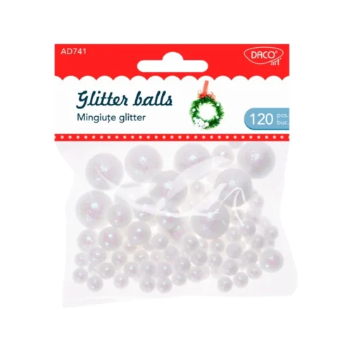 ACCESORII CRAFT - AD741 MINGIUTE GLITTER DACO