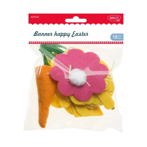 ACCESORII CRAFT - AD922 BANNER HAPPY EASTER ACCESORII CRAFT - AD922 BANNER HAPPY EASTER