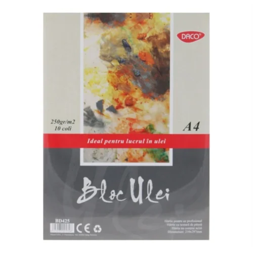 BLOC A4 ULEI 250GR 10 FILE DACO BD425