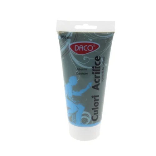 CULORI ACRIL 200ML DACO ALBASTRU CERULEUM CU3200