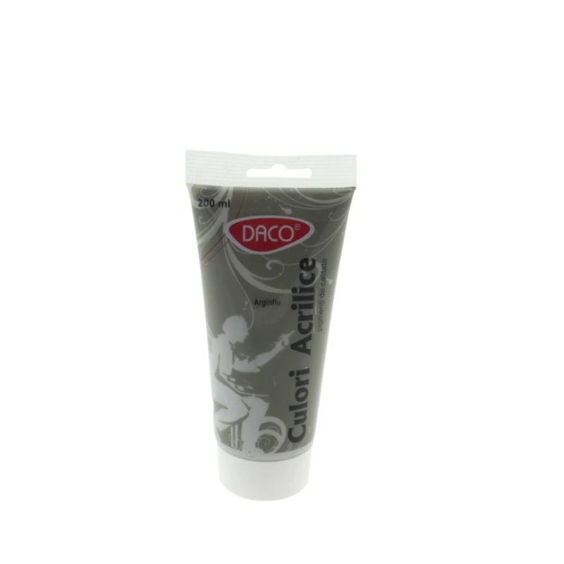 CULORI ACRIL 200ML DACO ARGINTIU CU3200 CULORI ACRIL 200ML DACO ARGINTIU CU3200