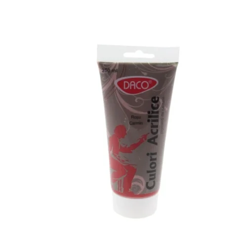 CULORI ACRIL 200ML DACO ROSU CARMIN CU3200