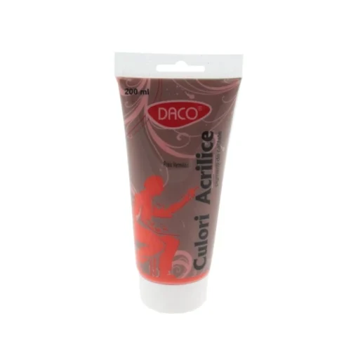CULORI ACRIL 200ML DACO ROSU VERMILON CU3200 CULORI ACRIL 200ML DACO ROSU VERMILON CU3200