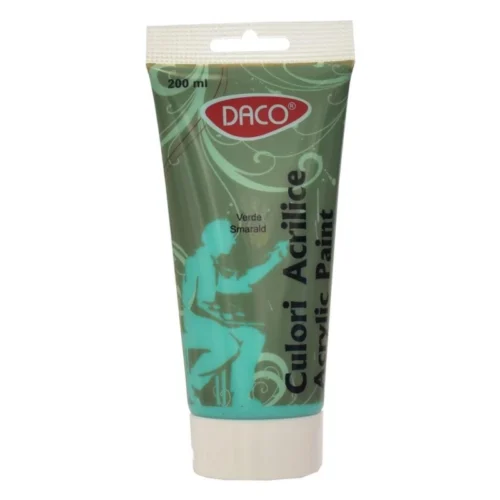 CULORI ACRIL 200ML DACO VERDE SMARALD CU3200VSM CULORI ACRIL 200ML DACO VERDE SMARALD CU3200VSM