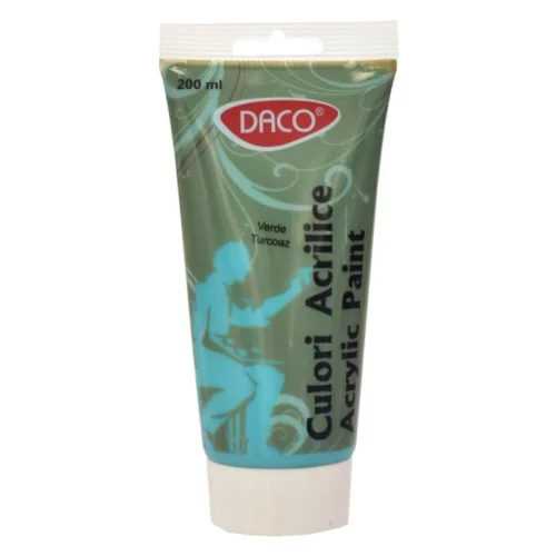 CULORI ACRIL 200ML DACO VERDE TURCOAZ CU3200VT CULORI ACRIL 200ML DACO VERDE TURCOAZ CU3200VT