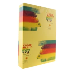 HARTIE COLORATA 80G/MP  A4  GALBENA