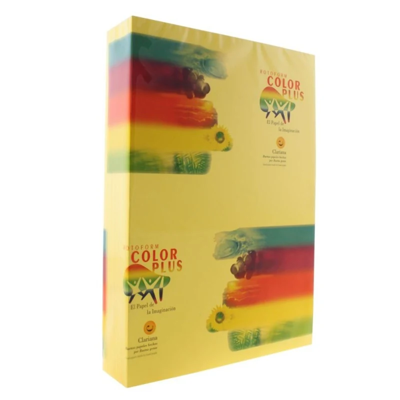 HARTIE COLORATA 80G/MP A4 GALBENA