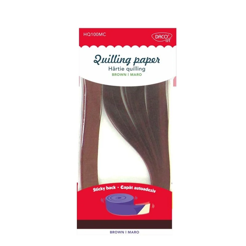 HARTIE QUILLING AA MARO CH 42.5X0.5CM 100/SET DACO HQ100MC