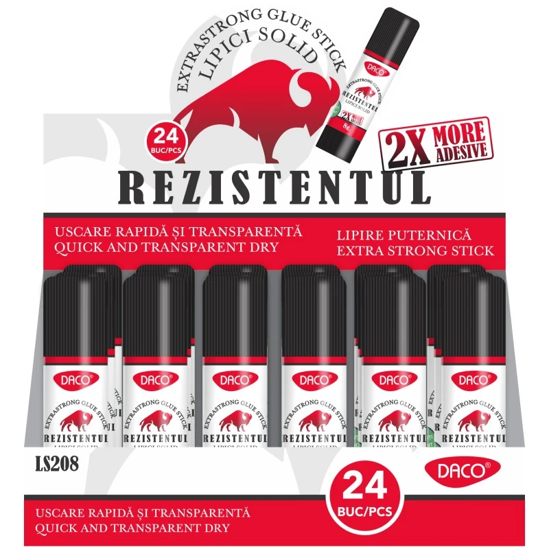 LIPICI SOLID PVP DACO REZISTENTUL 8G LS208