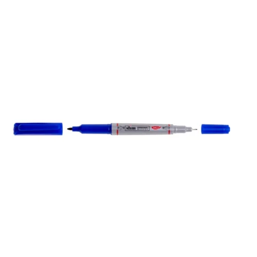 MARKER PERMANENT SLIM DACO ALBASTRU MK131A