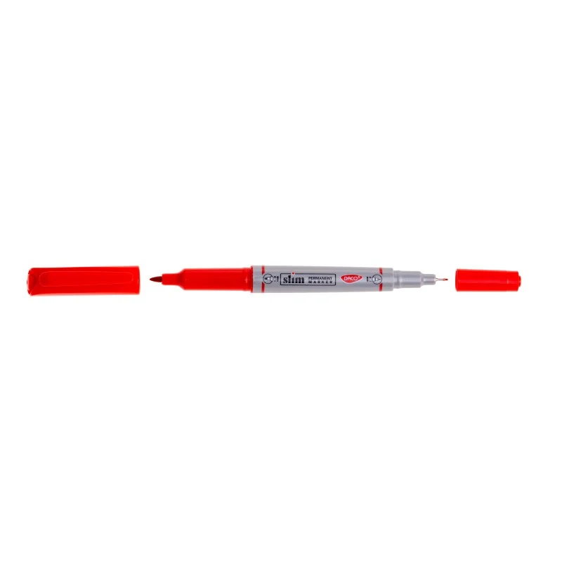 MARKER PERMANENT SLIM DACO ROSU MK131R
