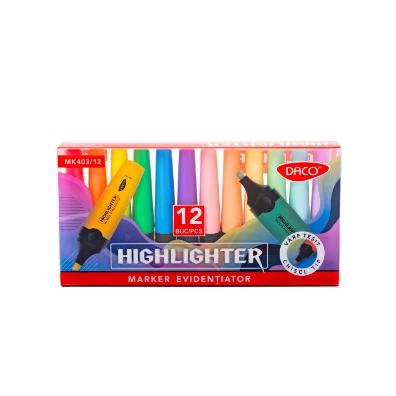 MARKER EVIDENTIATOR SET 12 DACO MK403/12 MARKER EVIDENTIATOR SET 12 DACO MK403/12