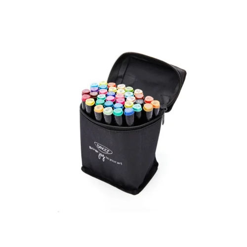 MARKER GRAFIC SET 36 ART DUET DACO MK636