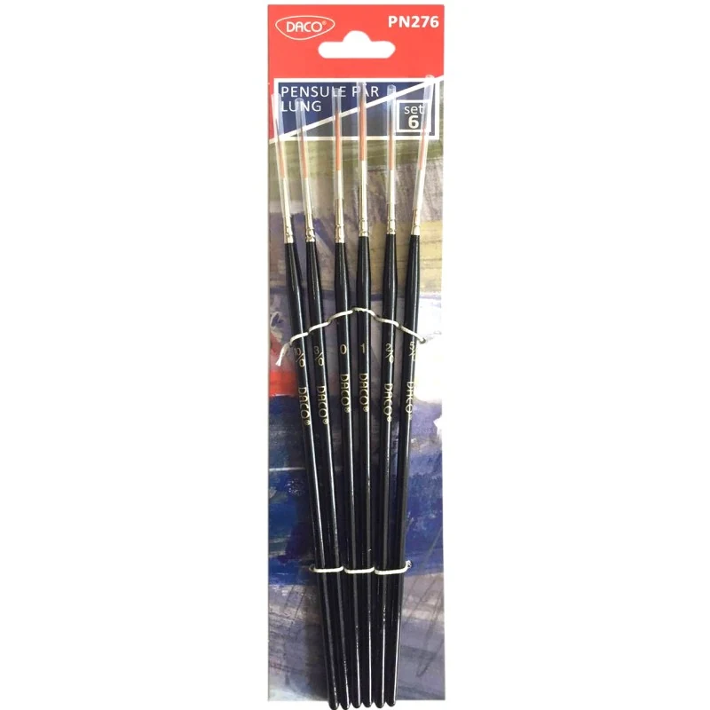PENSULE SET 6 PAR SINTETIC VARF LUNG DACO PN276 PENSULE SET 6 PAR SINTETIC VARF LUNG DACO PN276