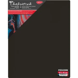 PANZA PICTURA NEAGRA PE SASIU 24X30CM DACO PZ2430N