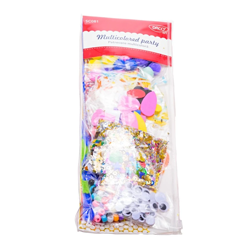 SET CREATIV - SC081 PETRECERE MULTICOLORA DACO SET CREATIV - SC081 PETRECERE MULTICOLORA DACO