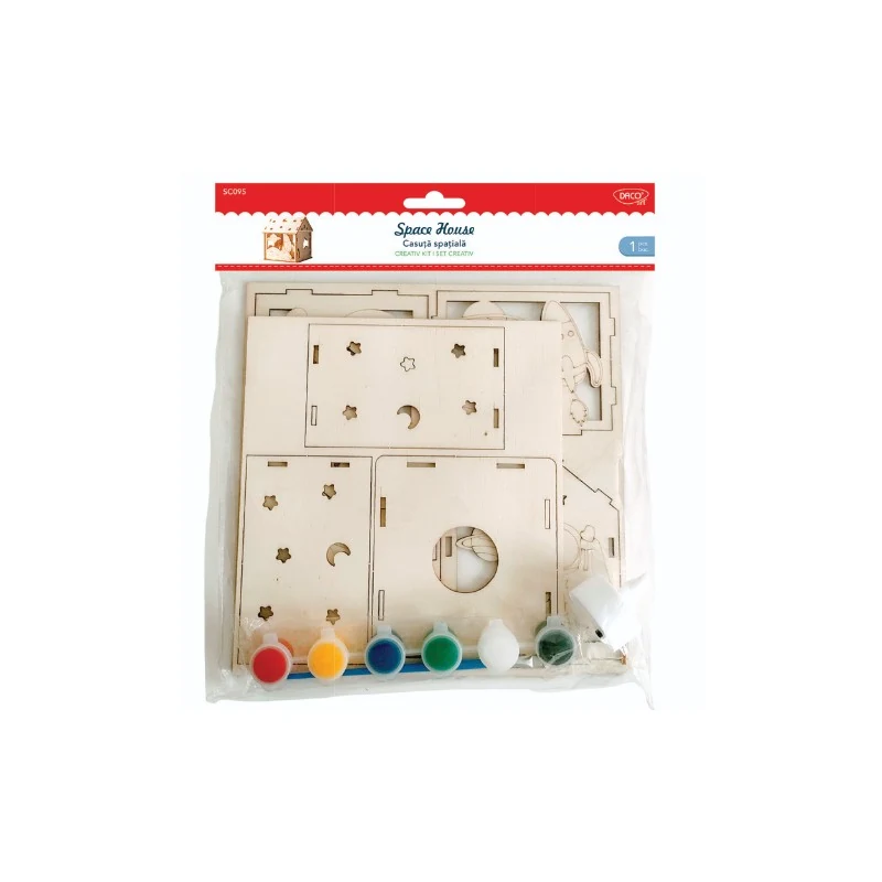SET CREATIV - SC095 CASUTA SPATIALA DACO