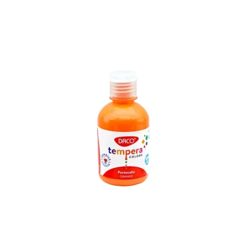 TEMPERA 250ML DACO TE250P PORTOCALIU TEMPERA 250ML DACO TE250P PORTOCALIU
