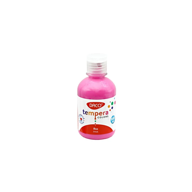TEMPERA 250ML DACO TE250RZ ROZ TEMPERA 250ML DACO TE250RZ ROZ