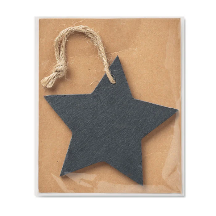 Ornament stea din ardezie Slatestar
