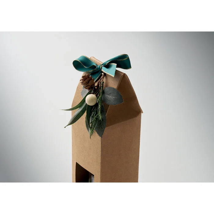 Difuzor de parfum din sticlă 40 ml cu 5 bețișoare stuf și lumânare din ceară Gingle