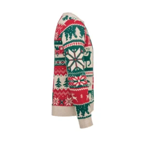 Pulover tricotat de Crăciun din 100% acrilic Shimis Xl