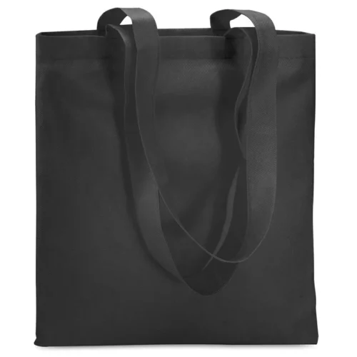 Sacoşă de cumpărături din material neţesut de 80 gr/m2, cu mânere lungi Totecolor
