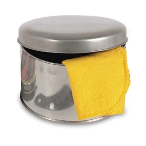 Set de curățare a pantofilor alcătuit din 5 piese în cutie metalică Torton