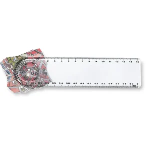 Riglă cu lupă de 15 cm, plastic Lasta