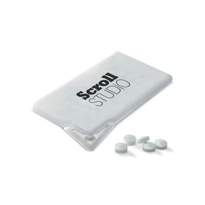 Cutie cu dropsuri de mentă Mintcard