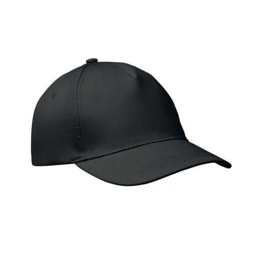 Șapcă de baseball cu 5 panele din bumbac twill 160 gr/m² cu închidere reglabilă Buzz