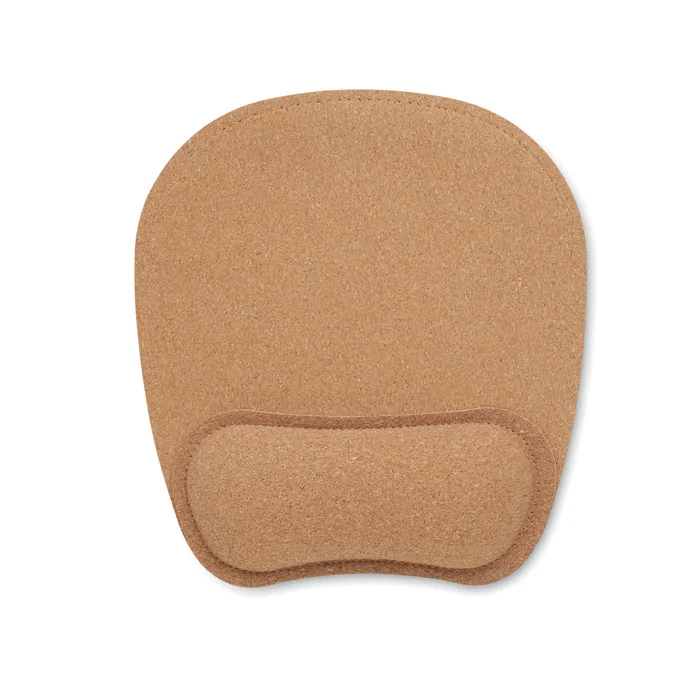 Suport ergonomic pentru mouse din plută cu suport pentru încheietura mâinii Marbo