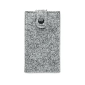Set de manichiură din 6 piese din oțel inoxidabil în husă dreptunghiulară Nailkit Felt