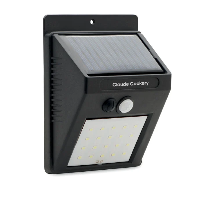 Lumină solară cu 20 de LED-uri din PP cu senzori de mișcare și de noapte Moti