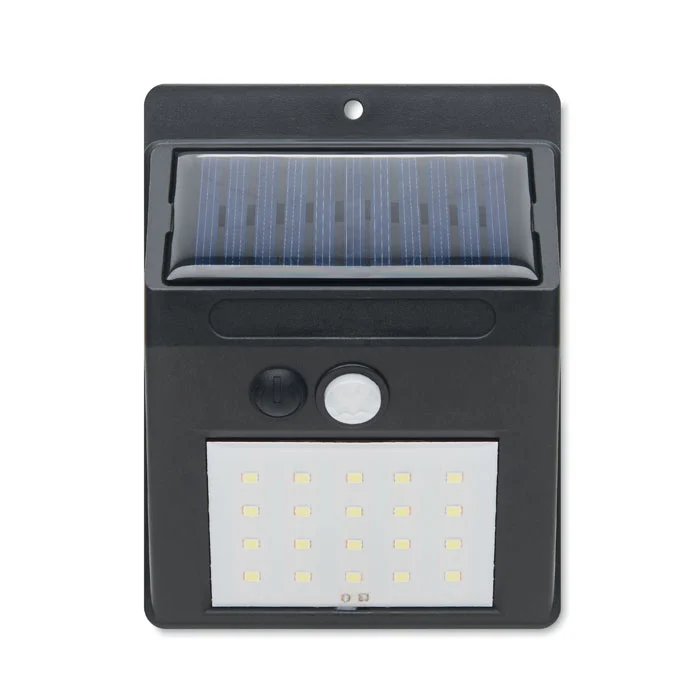 Lumină solară cu 20 de LED-uri din PP cu senzori de mișcare și de noapte Moti