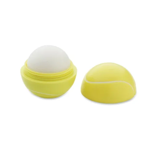 Balsam de buze în ABS în formă de minge de tenis Tennis