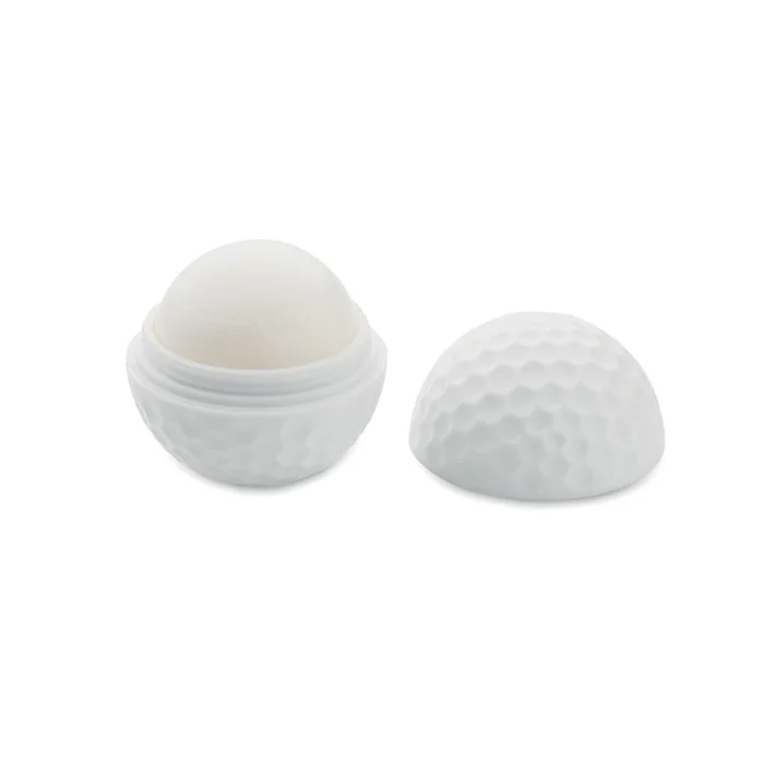 Balsam de buze în ABS în formă minge de golf
