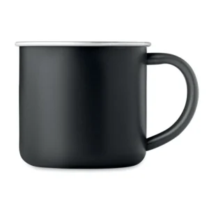 Cană din oțel inoxidabil reciclat cu un singur perete (90% inox reciclat și 10% Caribu