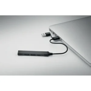 USB 4 porturi hub 19 cm Current