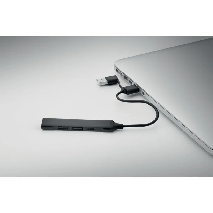 USB 4 porturi hub 19 cm Current