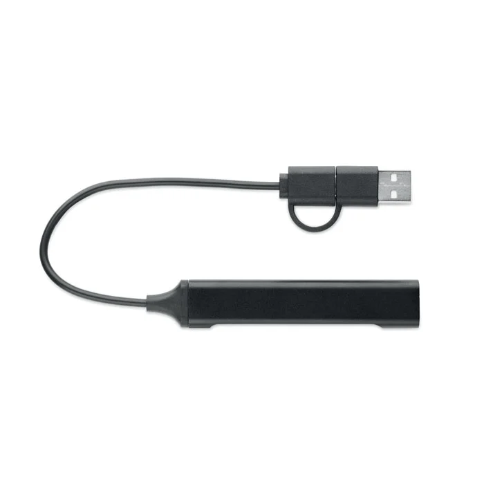 USB 4 porturi hub 19 cm Current